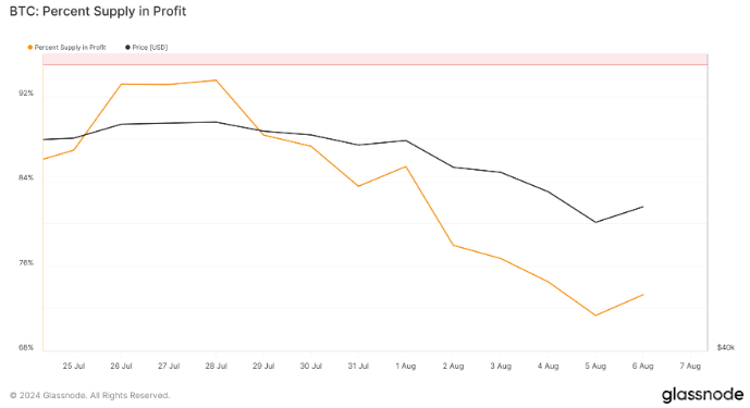 Bitcoin市場動蕩：短期持有者受創(chuàng)嚴(yán)重，利潤大&nbsp;圖片