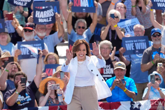 伯恩斯坦：卡馬拉·哈里斯表現(xiàn)優(yōu)于特朗普，Bit&nbsp;圖片