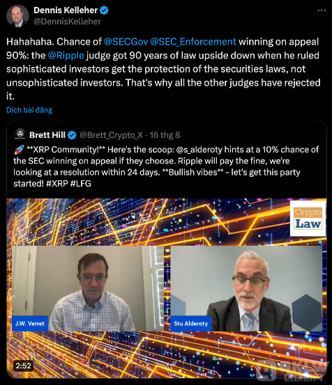 Better Markets 首席執行官：美國 SEC 在 Ripp&nbsp;圖片