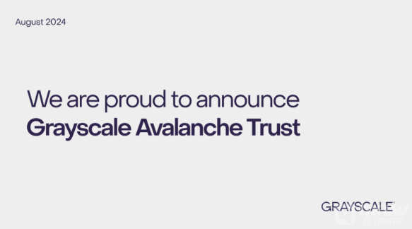灰度推出AvalancheTokens基金，助力Tokens化進程圖片