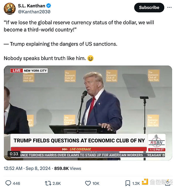 去美元化對(duì)Crypto來(lái)說(shuō)是好還是壞？圖片