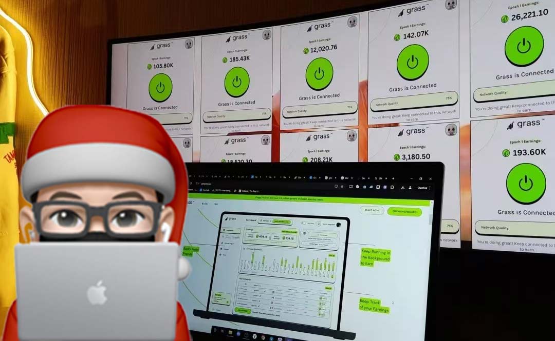 像Grass一樣零成本掛機(jī)賺錢，8個巨大潛力Depin&nbsp;圖片